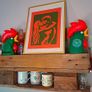 Rare vintage original Martin Monks artwork Image 6