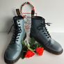 Dr Martens 1460 8 hole grey ankle leather boots uk9.5 US 10.5 EU44 Image 9