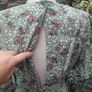 Karin Stevens green floral Cottagecore dress Image 6