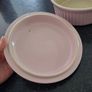 Pink small casserole dish Image 3