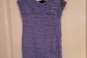 River island body con ruffle dress