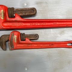 Ridgid 12 & 18 pipe wrench