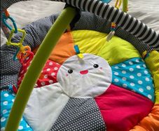play gym and baby changing mat