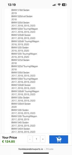 BMW Radiator Grills