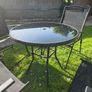 Garden table and chairs Image 2