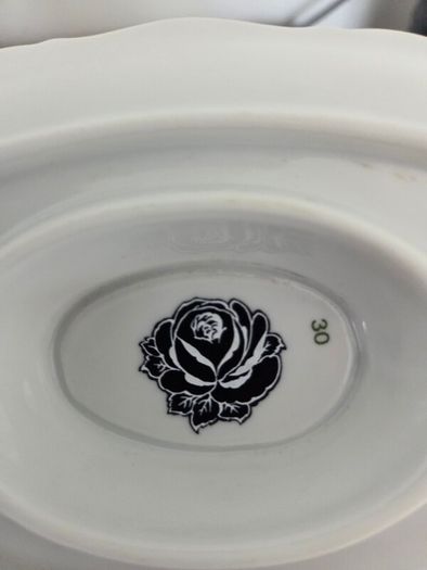61 Piece Dinner Set Bavaria Rose