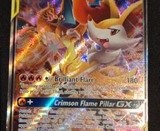 Charizard & Braixen GX (SM 230) pokemon card