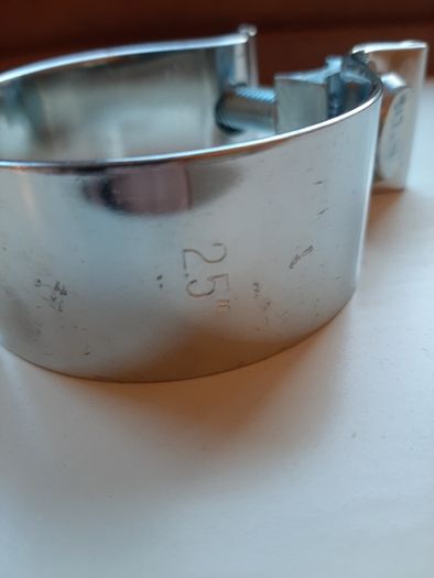 New heavy duty 2.5" exhaust clamp