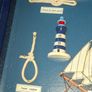 Beautiful Old Ship decorative Nautical Knot Board featuring a model of the Portuguese Tall Ship Sagres Image 2