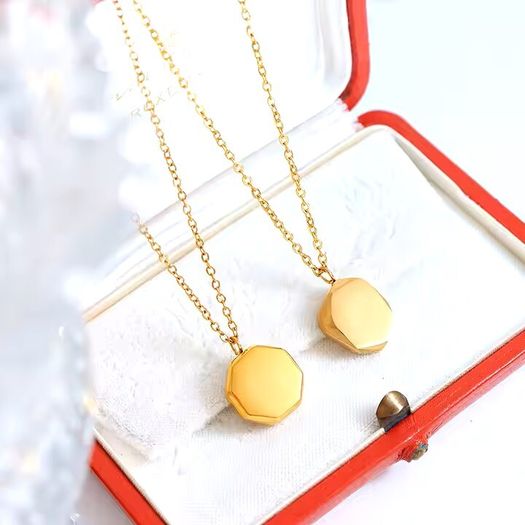 The Sleek Brushed Pendant Necklace Available with Custom Engraving
