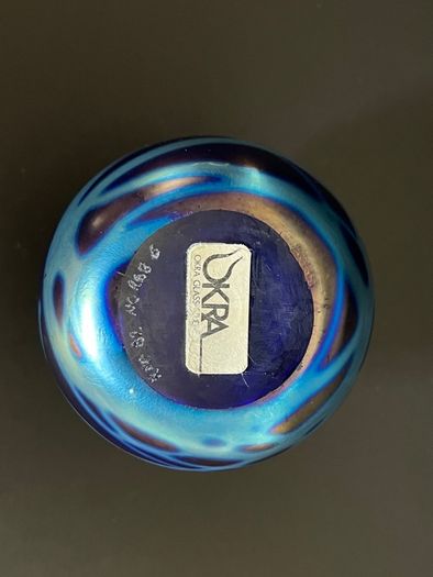 Vintage Okra Glass PRICE DROP