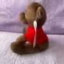 Brand New Brown & Red Teddy Bear Image 4