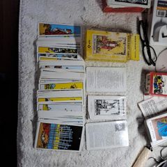 3 complete tarot cards