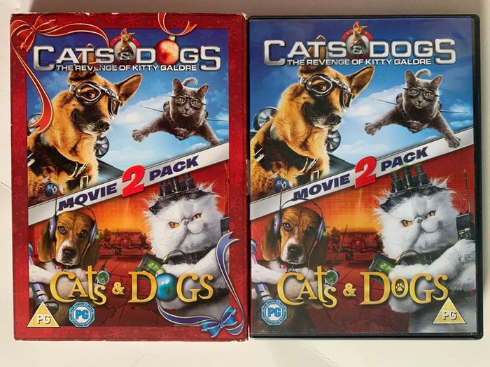 Cats & Dogs 2 Movie Boxset [2xMovie DVD]