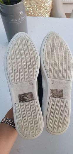 DUNE leather tassel brogue slip-ons Sz 40 (7-7.5UK)