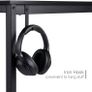 Writing Computer Desk, Office Work Desk for student and worker, Laptop Table with Storage Bag and Headphone Hook,Modern Simple Style Desks for Bedroom, Home, Office(80x50x75cm) Image 5
