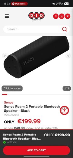 speaker sonos