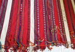 Egyptian kilim rug large red and white handmade