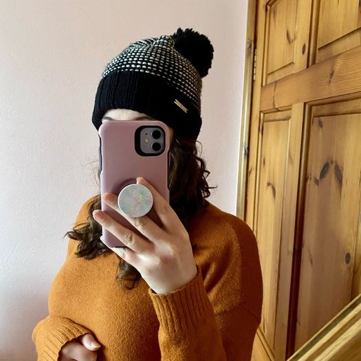Michael Kors Pom Pom Beanie Hat LIKE NEW