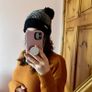Michael Kors Pom Pom Beanie Hat LIKE NEW Image 4