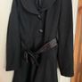 New Black Wool Coat Image 3