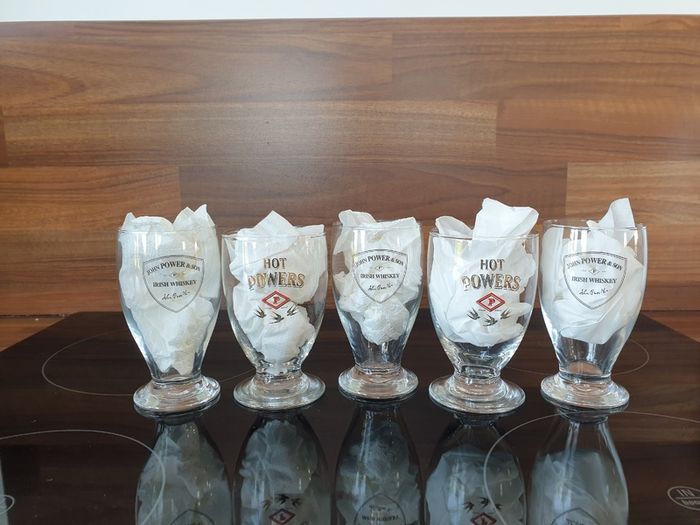 Powers Whiskey Glasses