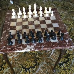 Marble chess board