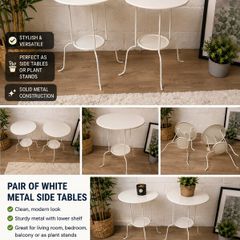 lamp table x 2