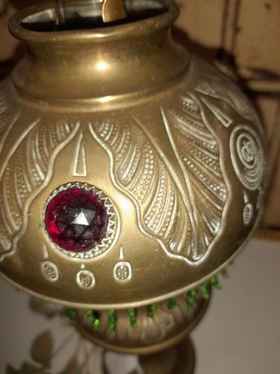 Brass Oil Lamp