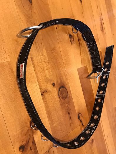 tool safety belt with A1 arrest buckle (price per 1x) similar to lineman utility belts