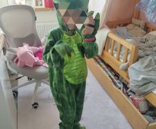 Dragon Halloween Dress 6-9 year old.