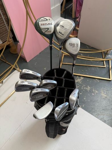 set golf clubs