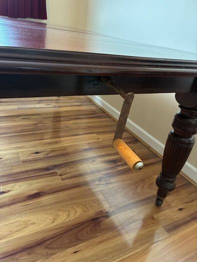 Mahogany dining table