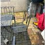 Garden Steel Table & Chairs Image 6