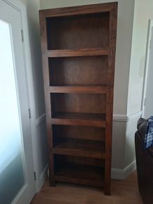 Beautiful walnut bookshelf