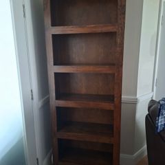 Beautiful walnut bookshelf