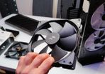 Fractal Design 180 mm FANs (ong Life Sleeve Bearing, Optimized Fan Geometry, 300-1200 RPM) [Dynamic X2 GP-18 PWM]