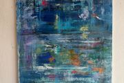 Original Abstract Painting Seascape