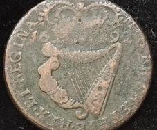 Ireland - 1692 - Half Penny - William & Mary - [79]