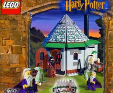 Lego Harry Potter 4707: Hagrid's Hut (1st Edition) 2001 (100% Complete) NO BOX