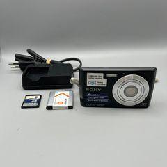 Sony DSC-W510 12.1MP Digital Camera Black - Full Kit