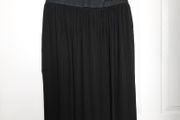 Claudie Pierlot Black Pleated High Waist Midi Skirt 10UK/38EU