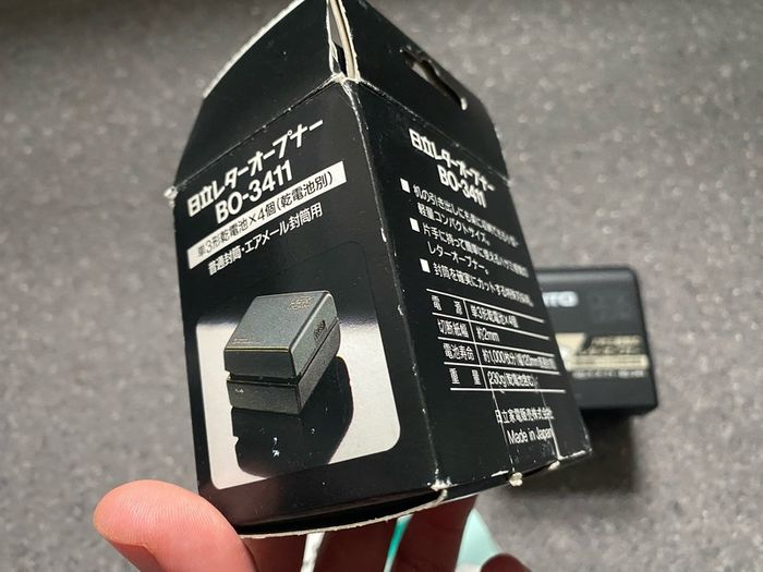 Festo Hitachi BO-3411 Letter Opener Battery Operated Japan