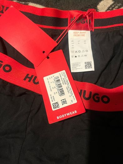 hugo boss shorts with two pockets stretch cotton size large new with tag
