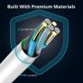 USB C to Lightning Cable 1M [Apple MFi Certified] iPhone Fast Charger Cable USB-C Power Delivery Charging Cord for iPhone 13/12/12 PRO Max/12 Mini/11/11PRO/XS/Max/XR/X/8/8Plus/iPad Image 3
