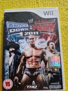 Smack Down vs Raw 2011 Nintendo Wii Games Original