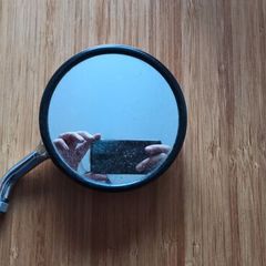 Honda Shadow chrome rearview mirror