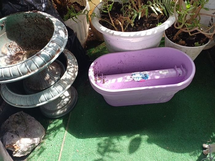 6 Flower pots