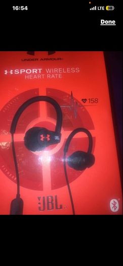 JBL Under Armour Sport Wireless earphones Bluetooth with Heart Rate original brand new