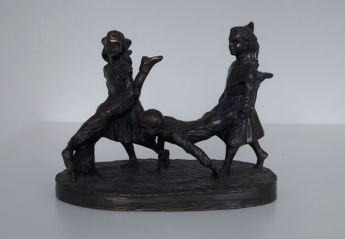 Genesis Bronze Figurines Children X 6